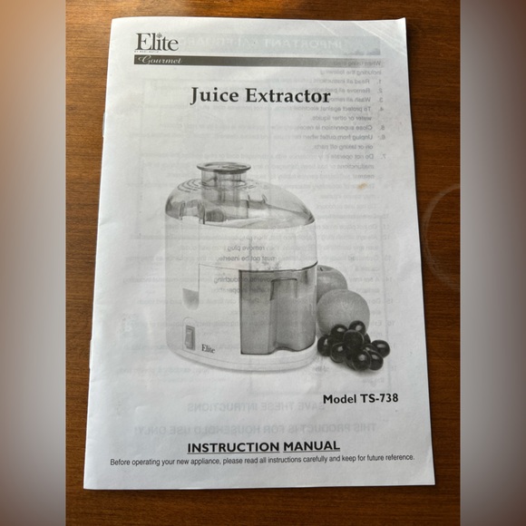 Elite by Maxi-Matic Juice Extractor - Picture 7 of 7
